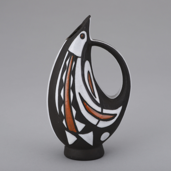Negro Bird Vase