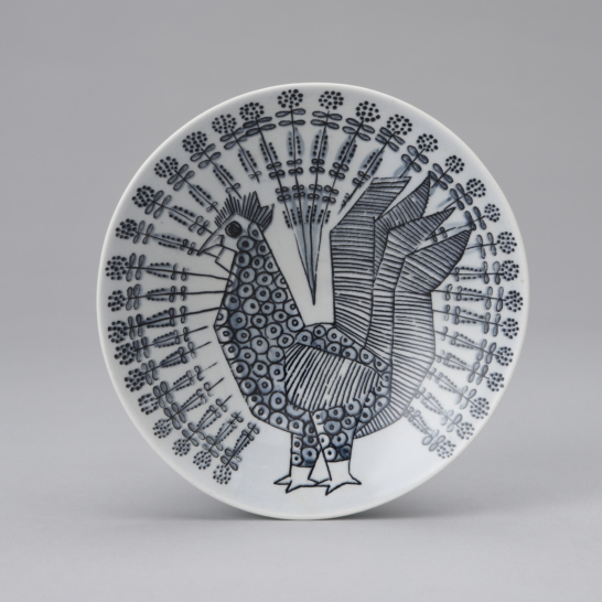 Bowl with Bird Motif