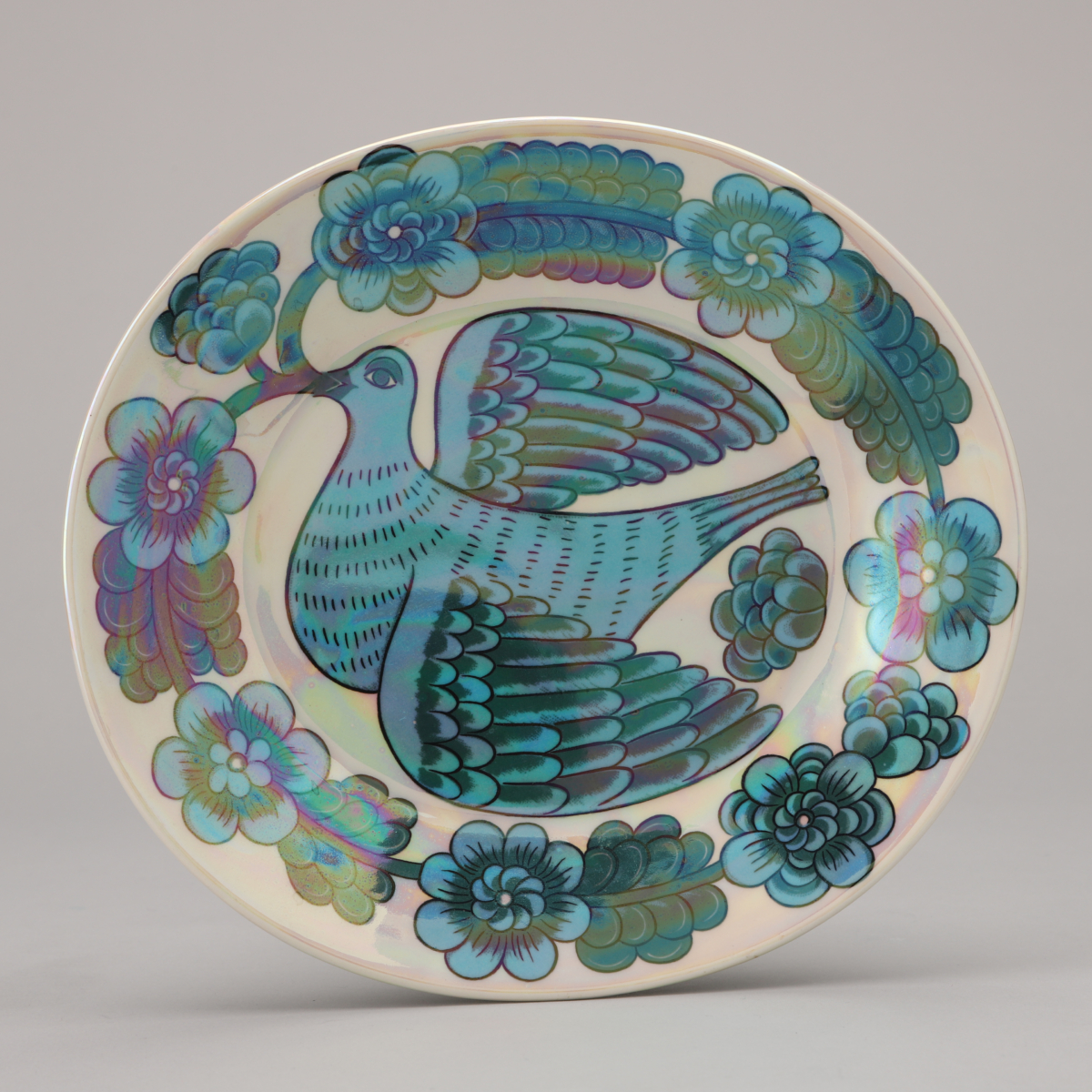 "Blue Dove" Wall Plate