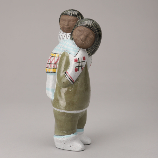 Eskimå Med Barn(Eskimo With Child)