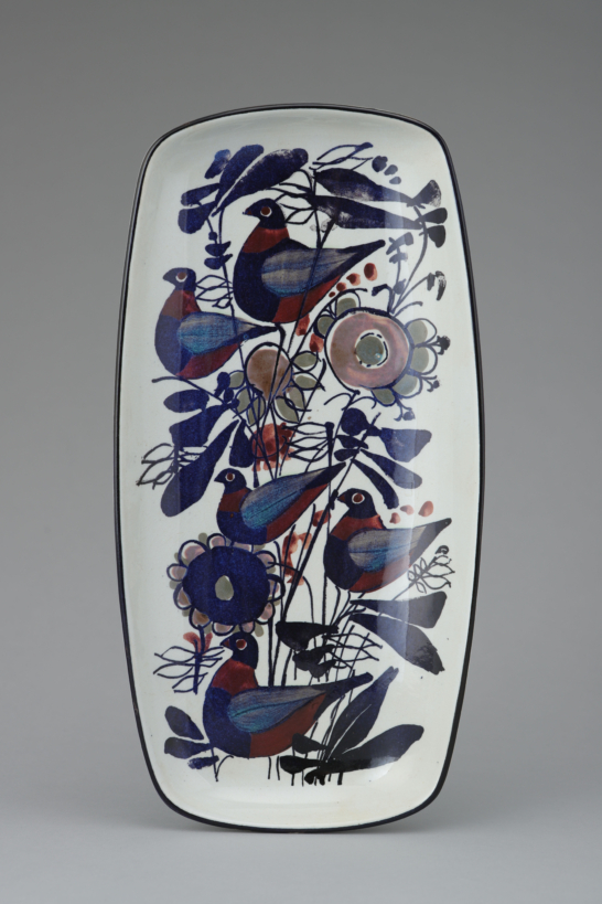 Tenera Series Faience Plate