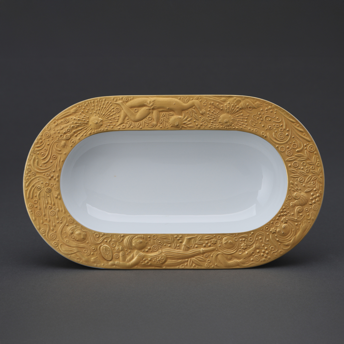 "Die Zauberflöte (The Magic Flute)_Sarastro"  Series Oval Plate