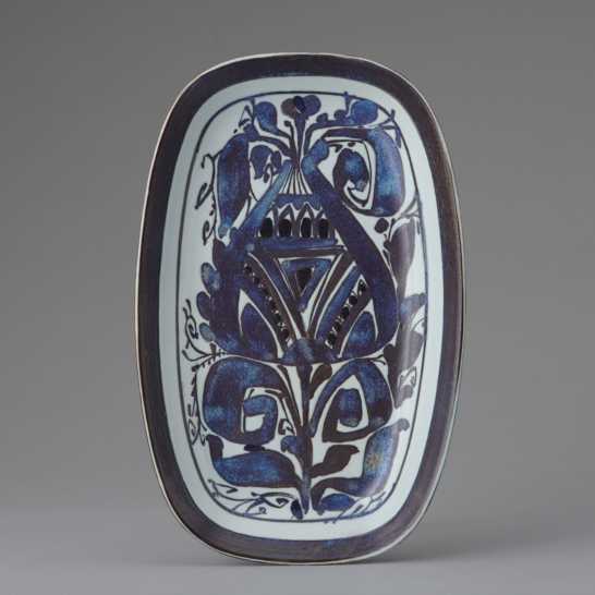 Tenera Series Faience Plate