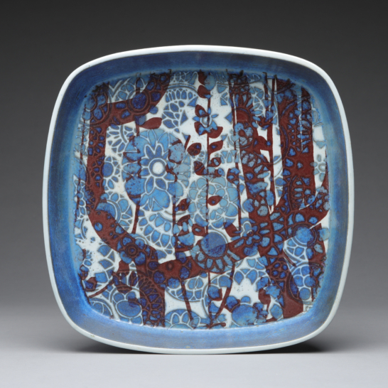 Baca Series Faience Dish