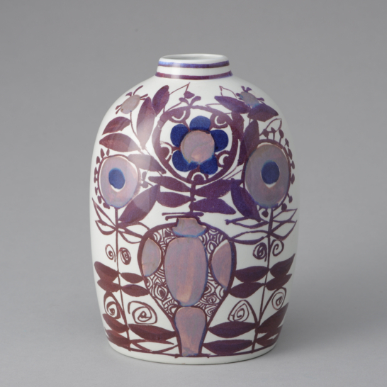 Tenera Series Faience Vase