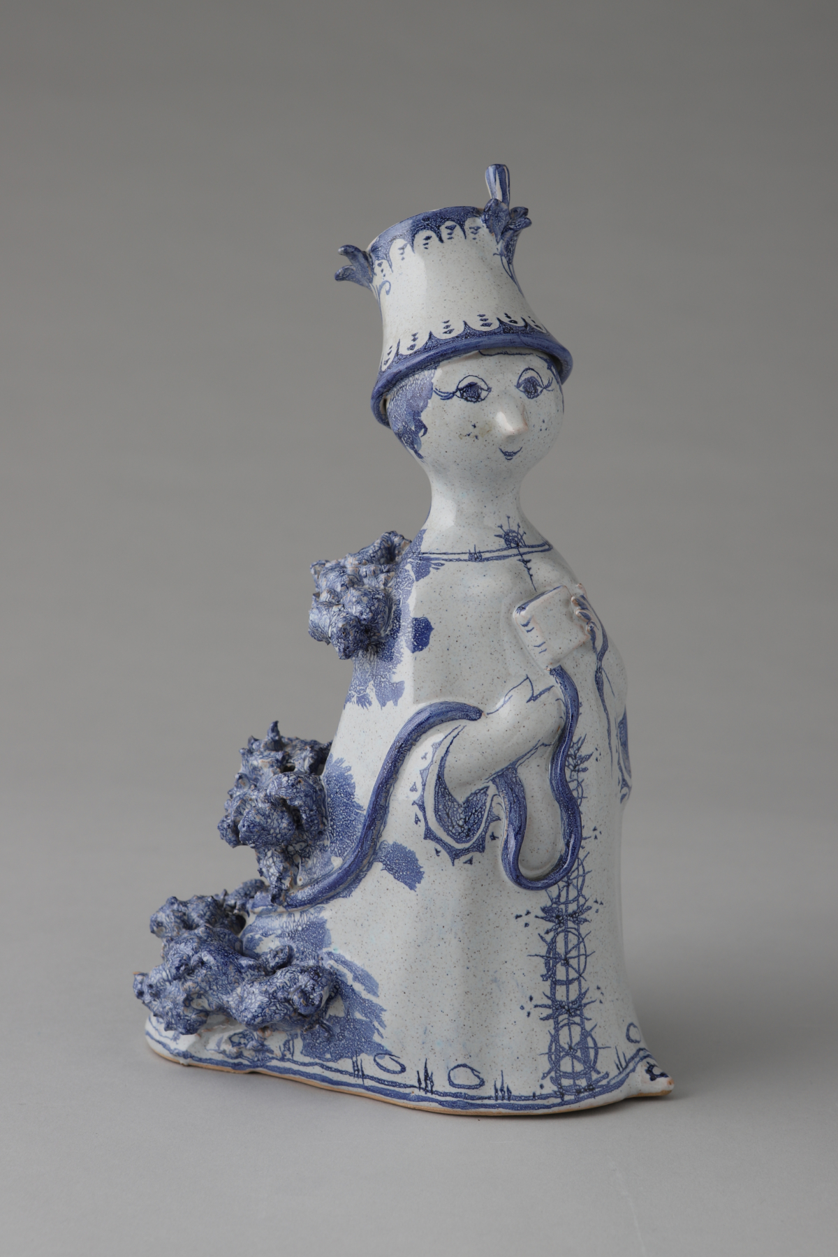 "Moster Ella" Series _Woman Holding a Book