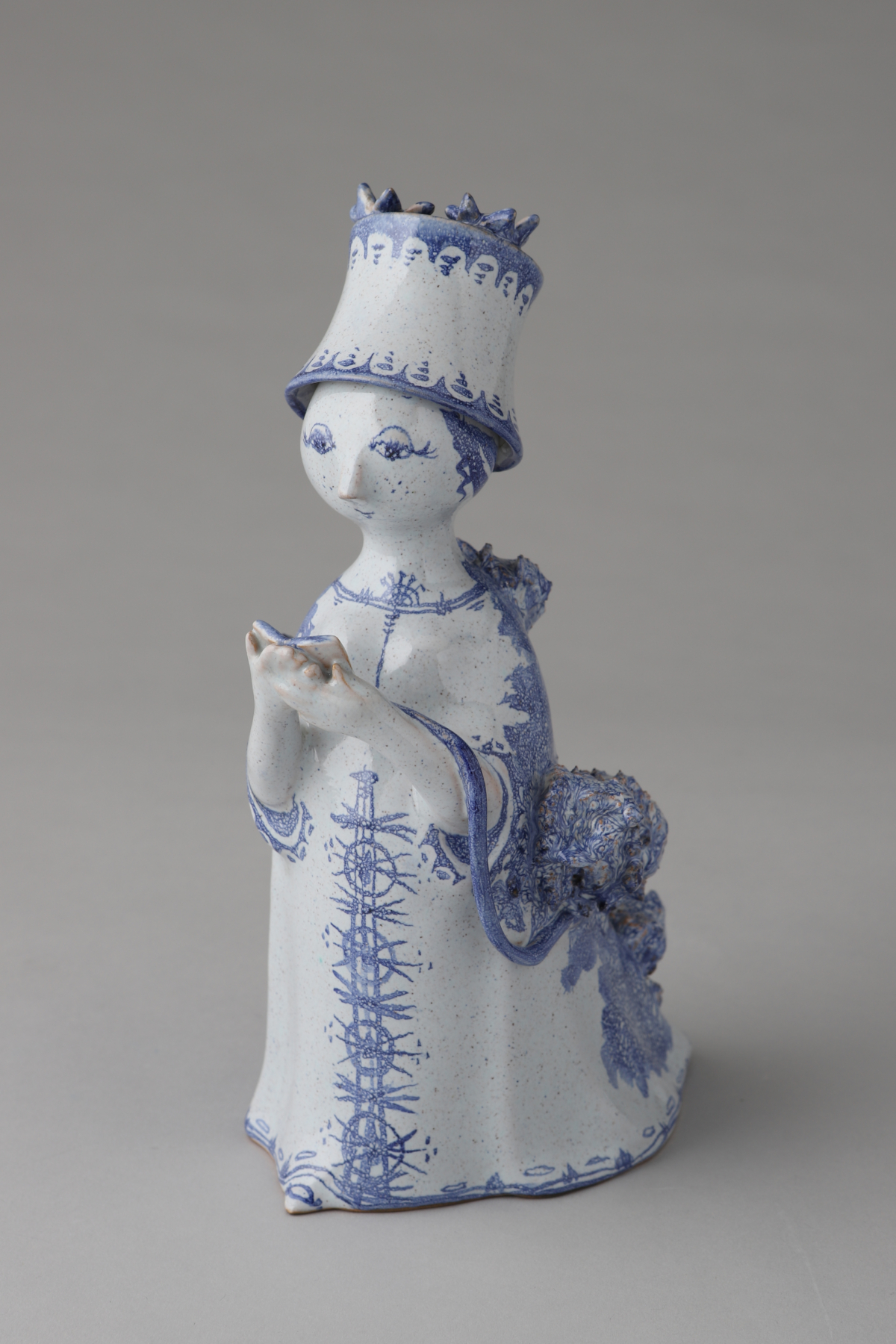 "Moster Ella" Series _Woman Carrying an Open Book