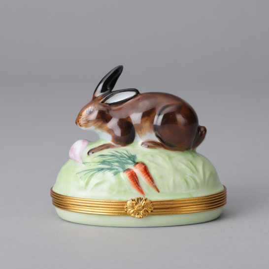 Limoges Box with Bunny Rabbit