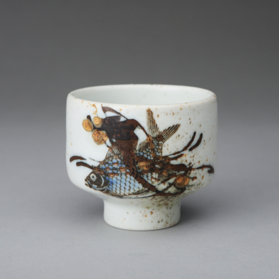 Diana Series Fish Bowl with Tall Foot