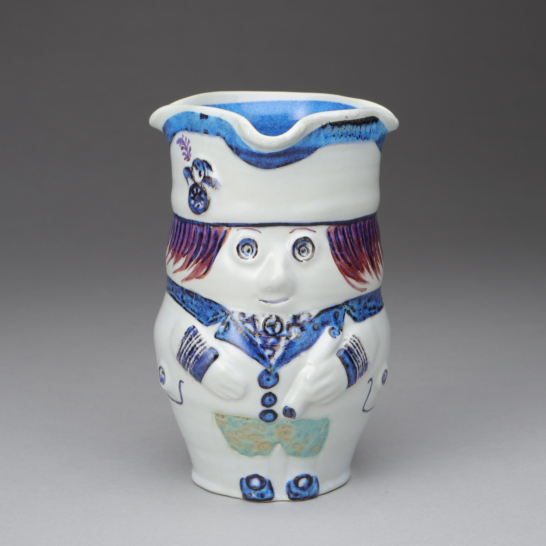 Faience Jug