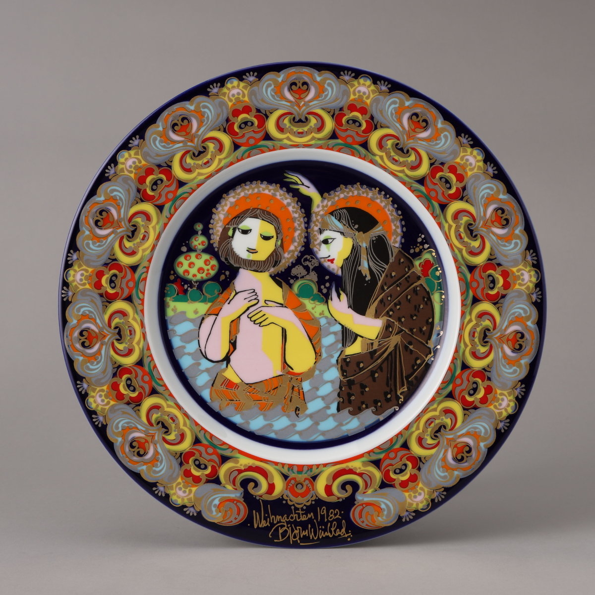 Weihnachtsteller (Christmas Plate) 1982