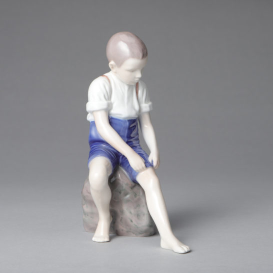 Boy on Rock