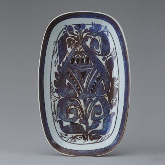 Tenera Series Faience Plate