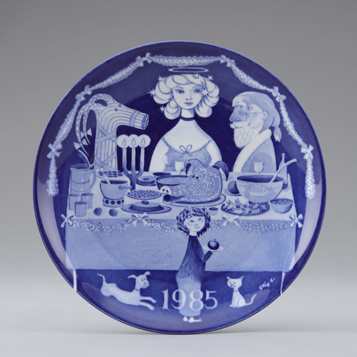 Christmas Plate 1985