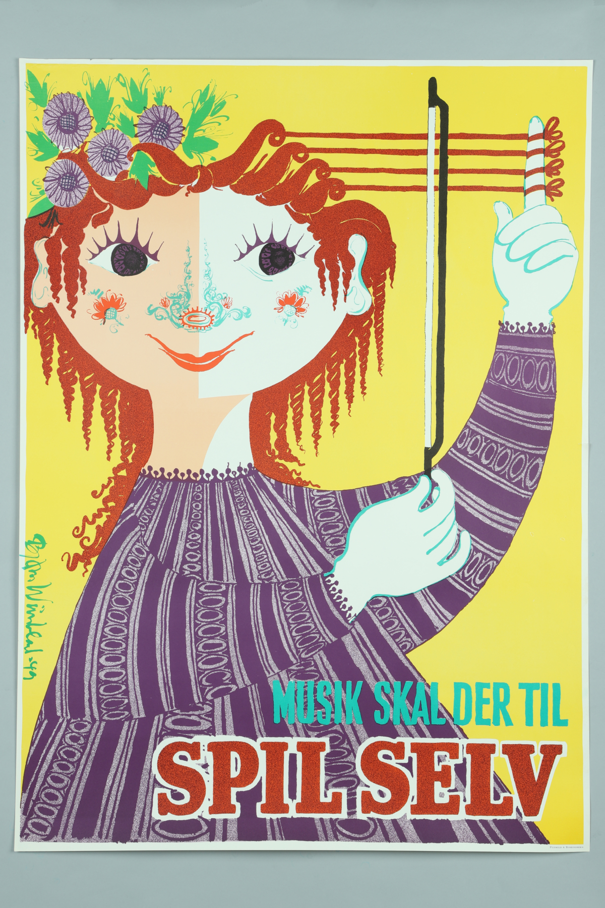 Musik skal der til "Spil Selv" 1960 Poster