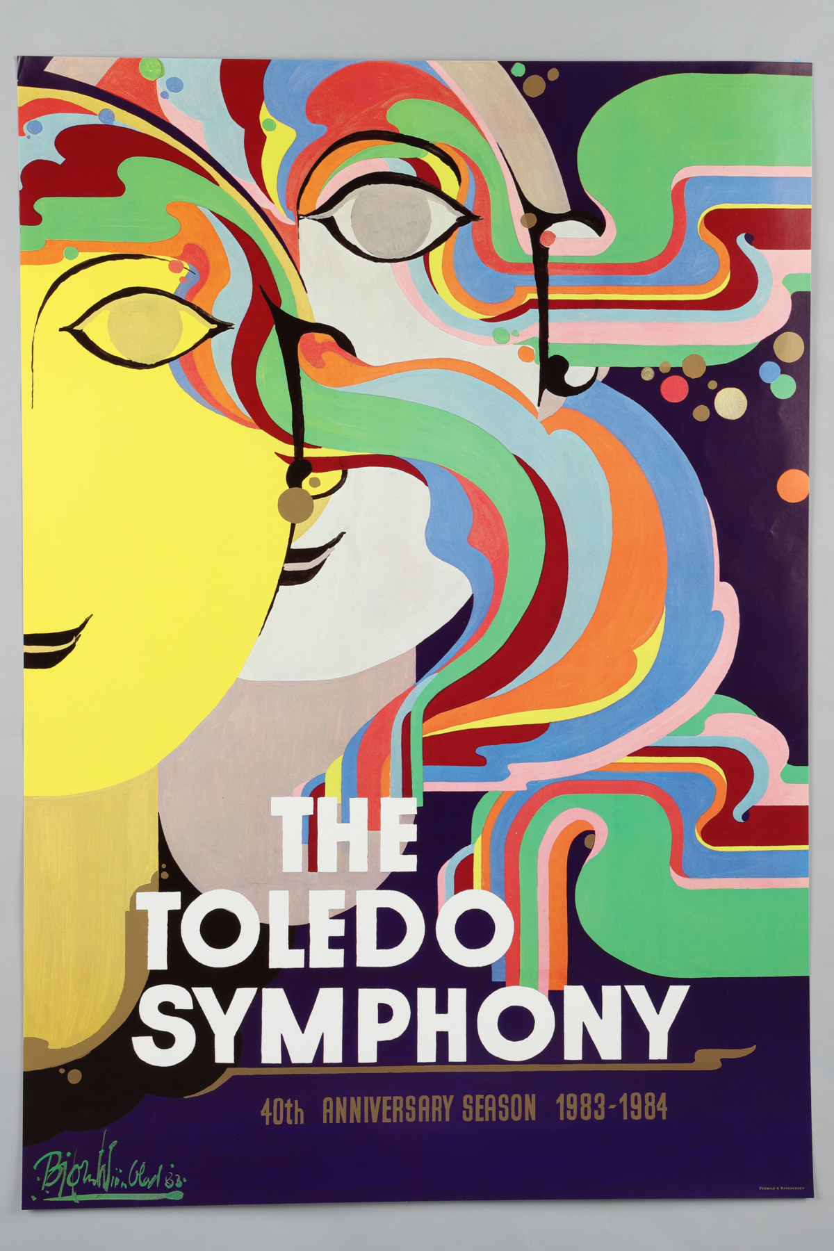 "The Toledo Symphony40th Anniversary" Poster