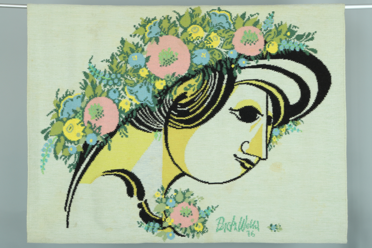 "Mima's Summerhat" Tapestry