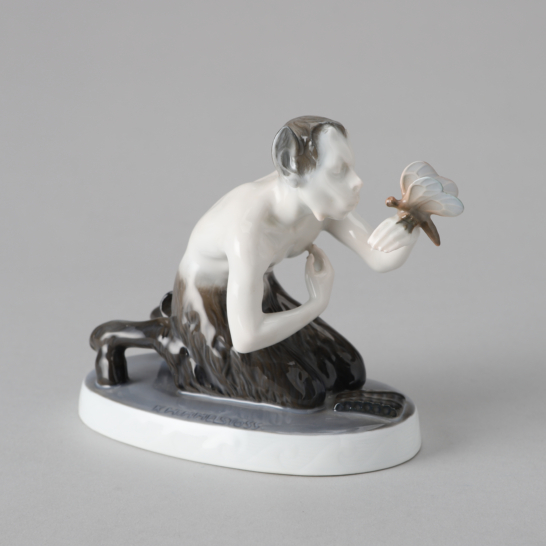 Faun with Butterfly