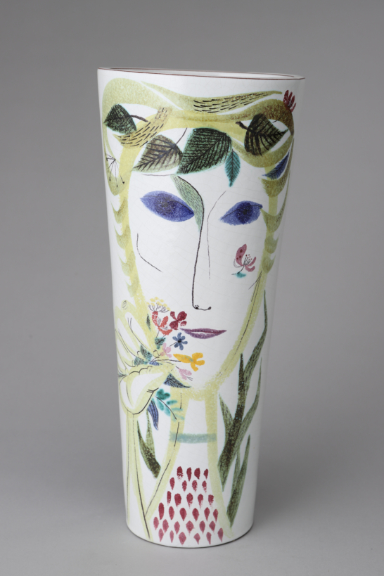 Faience Vase