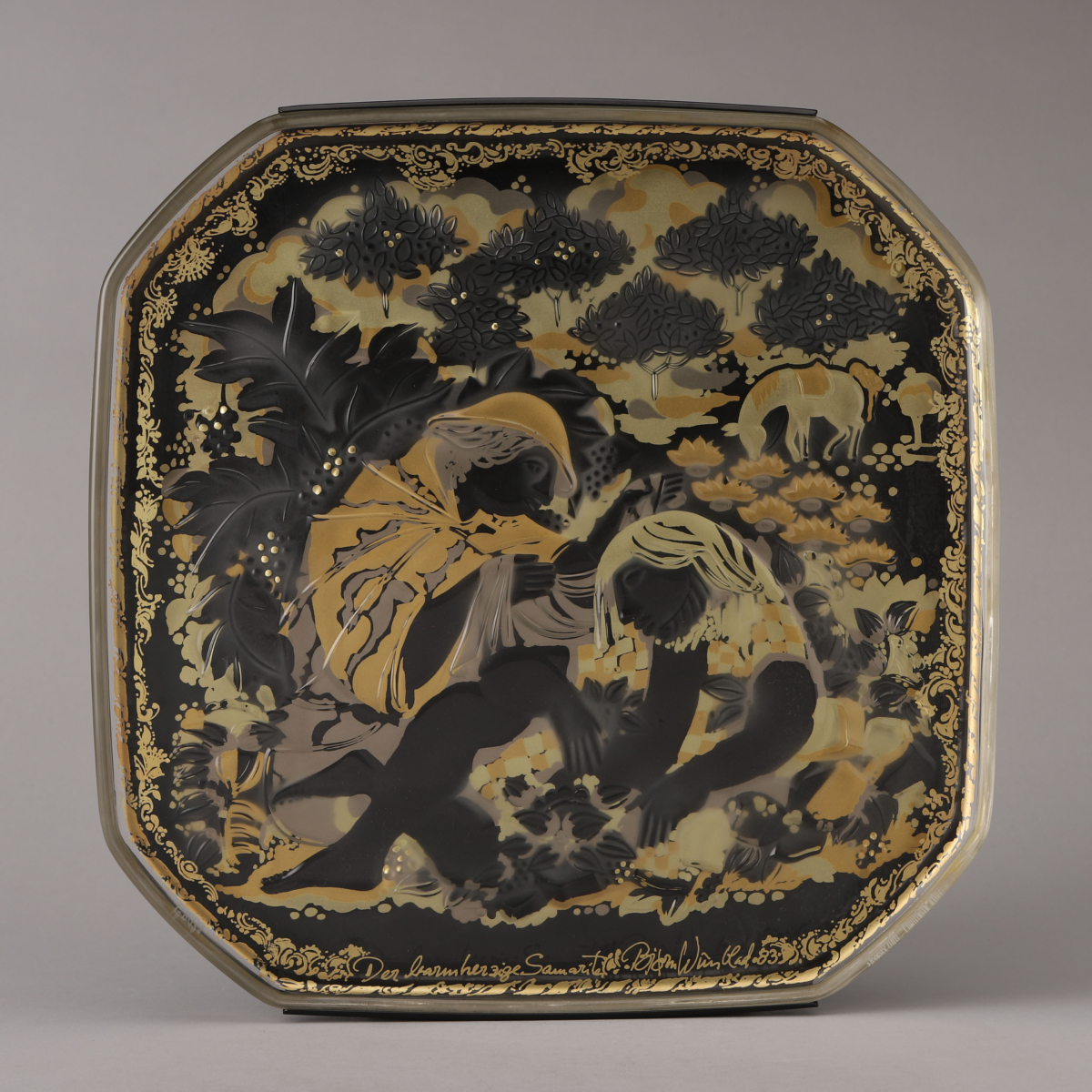 Gleichnis(Parable) in Glas 1983 -"Der barmherzige Samariter (The Good Samaritan)"