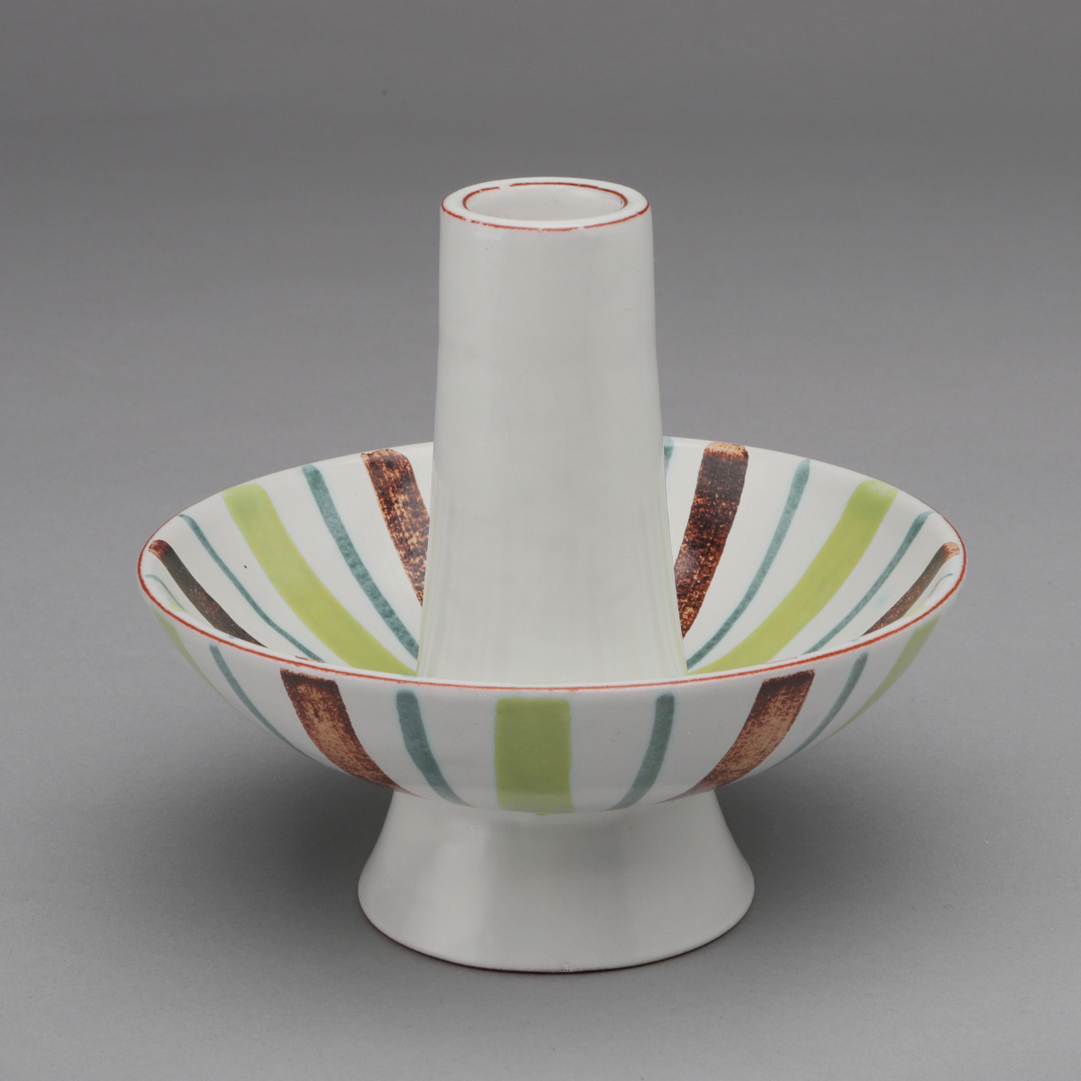 Faience Candleholder