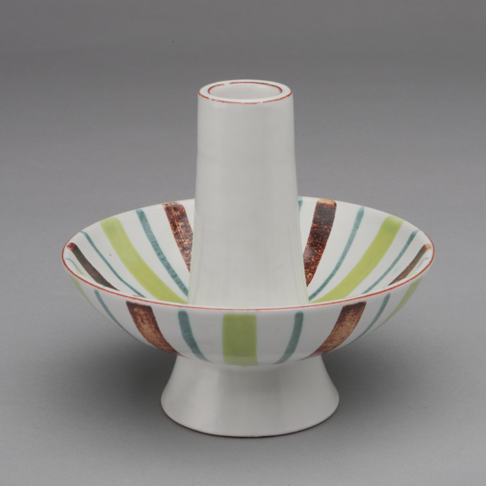 Faience Candleholder