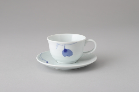 KOREAN AIR Business Class Coffee Cup Saucer