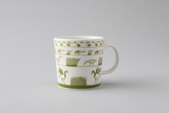 Green Birds Mug