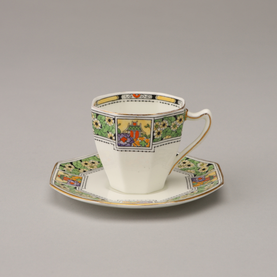 Art Deco Coffee Cup & Saucer