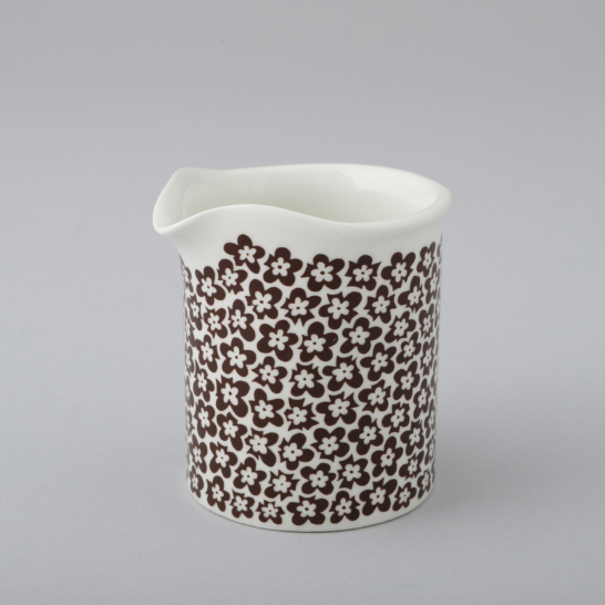 Faenza Brown Flower Creamer