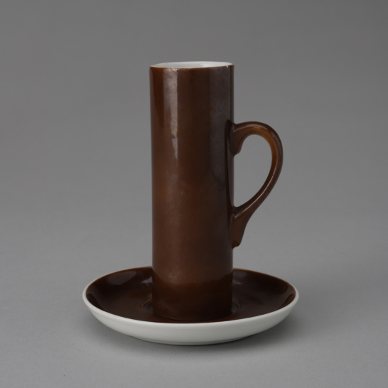 Blue Espresso Cup & Saucer