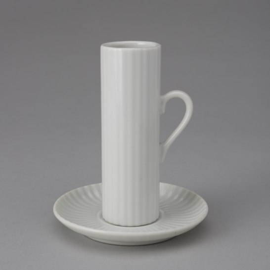 White Espresso Cup & Saucer