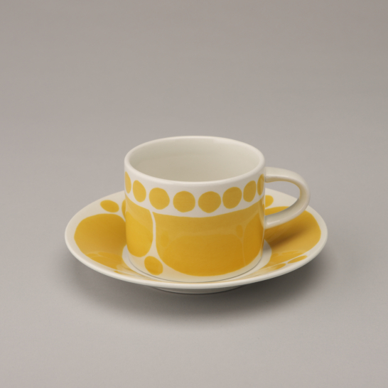 Sunnuntai Yellow Tea Cup & Saucer