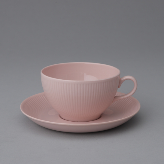 Sointu Pink Tea Cup & Saucer