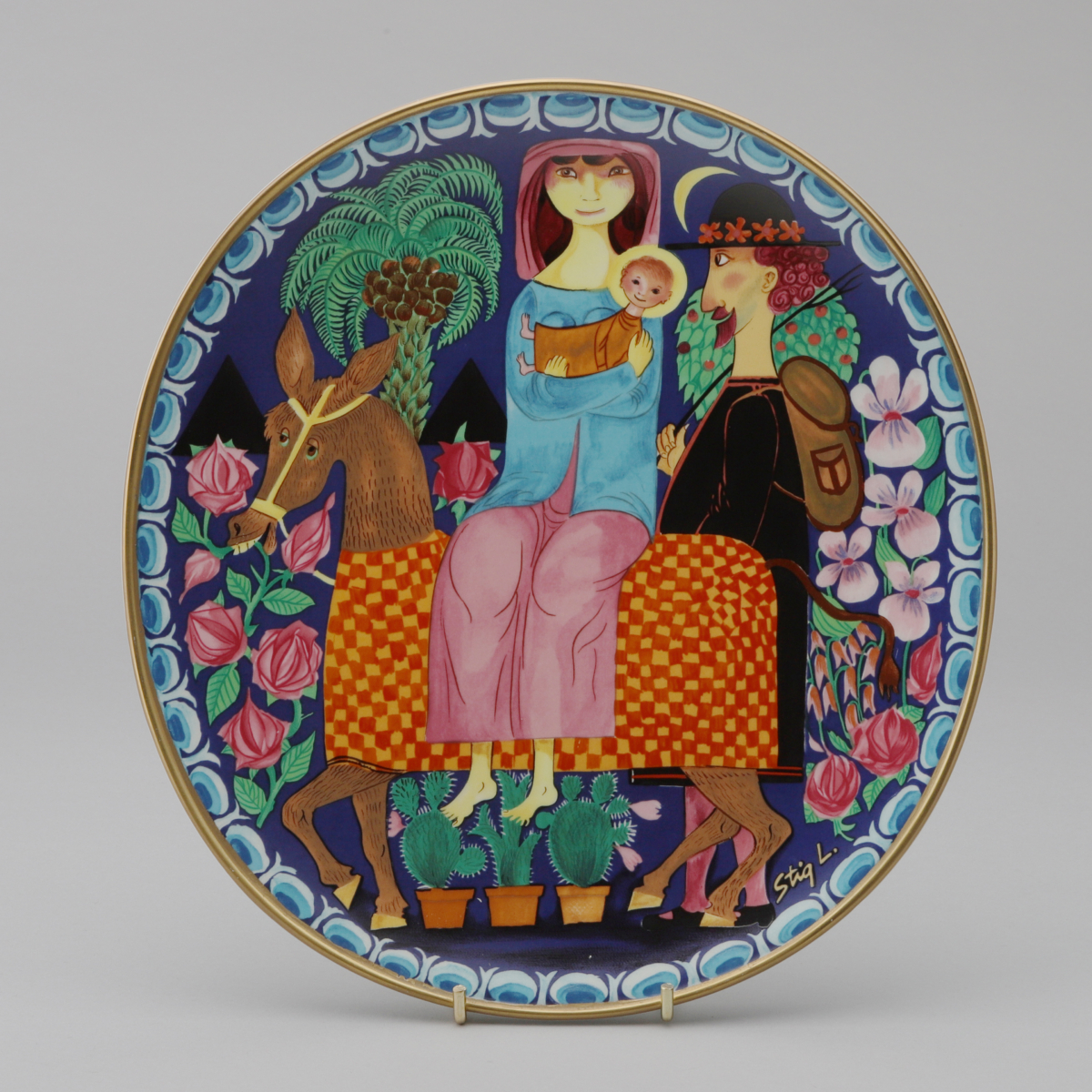 Christmas Art No1, Flykten till Egypten (The Flight into Egypt)