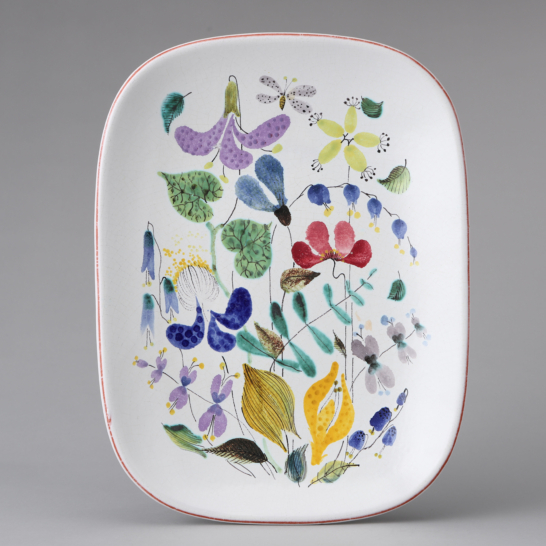 Faience Dish