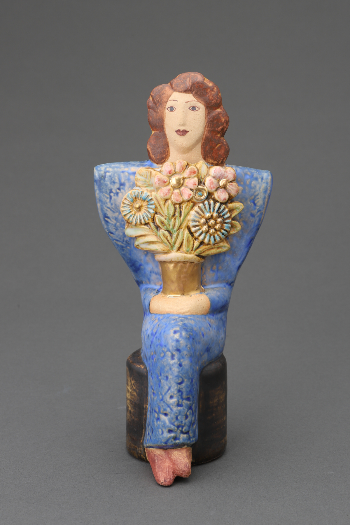 Kvinnor med Attribut (Women with Attributes) Woman with Flowers