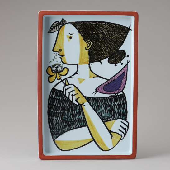 Faience Kaeneval Series Plate