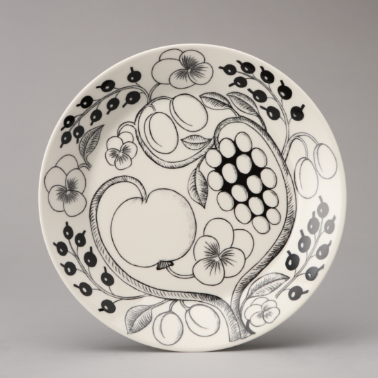 Paratiisi Black Dinner Plate