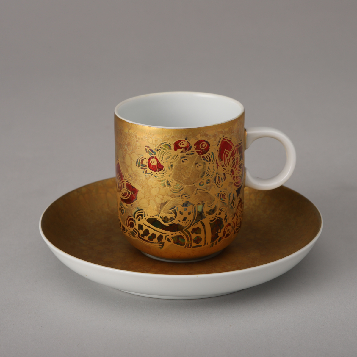 "Scheherazade" Coffee/Mocha Cup & Saucer