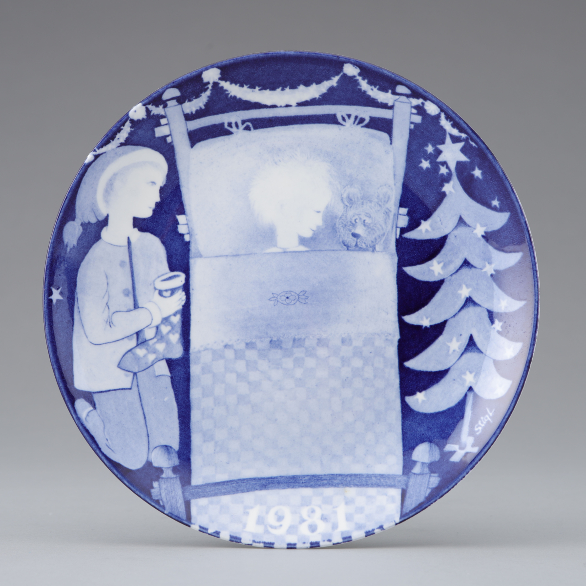 Christmas Plate 1981