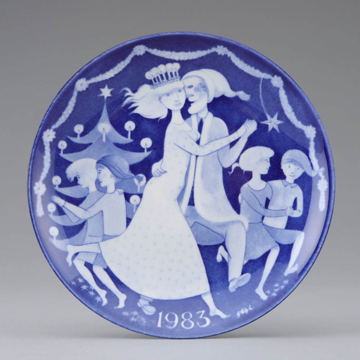 Christmas Plate 1983