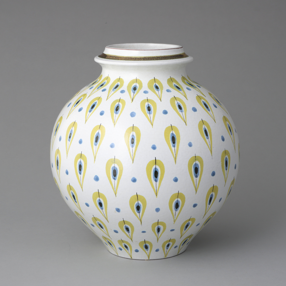 Faience Vase