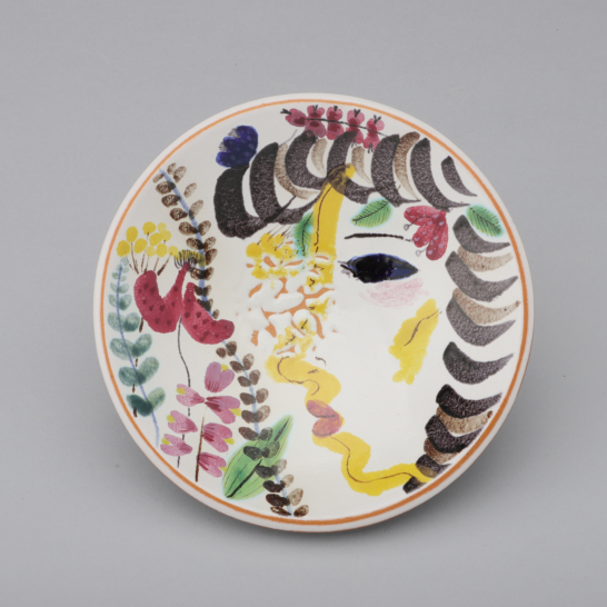 Faience Dish
