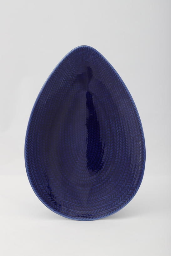 Blå Eld Cobalt Plate