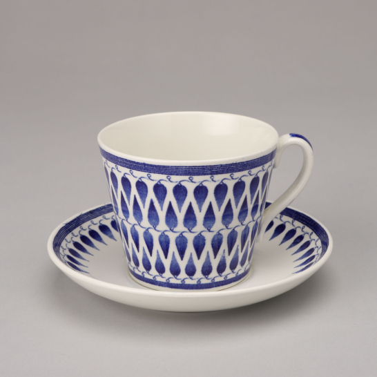 Lillemor Blue Coffee Cup & Saucer