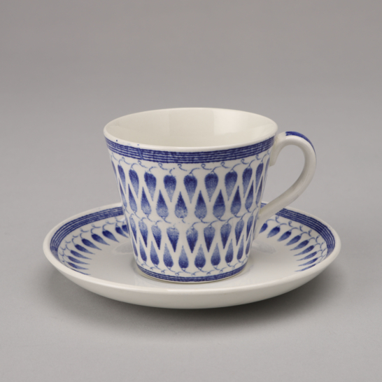 Lillemor Blue Coffee Cup & Saucer