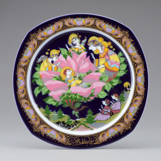 Weihnachtslieder auf Parzellan ’94 (Christmas carols on porcelain 1994) Motiv 12: 