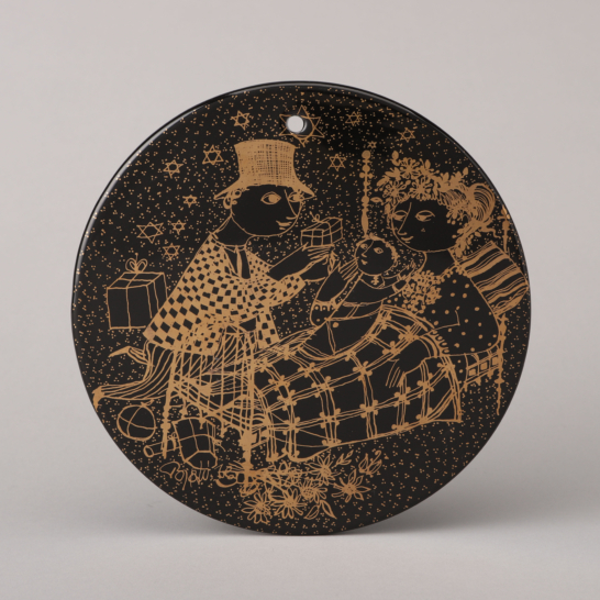 Month plate_December 