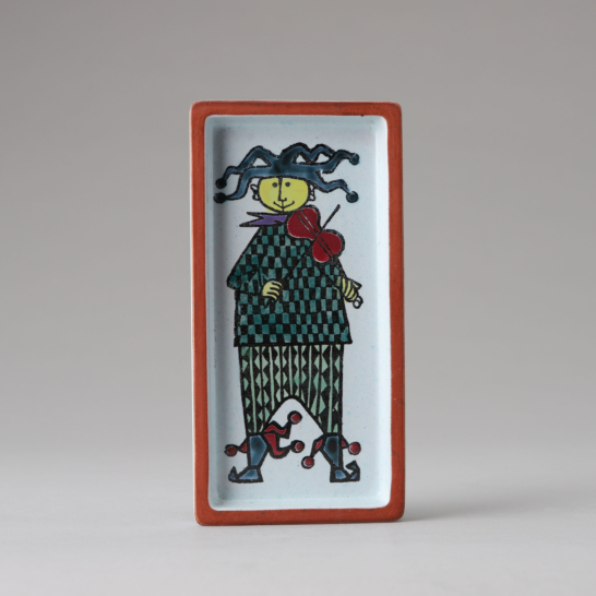 Faience Karneval Series Ashtray